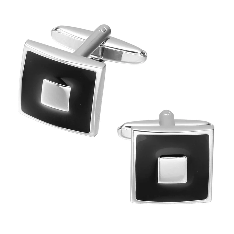 Популярные эмалированные запонки дизайн покера/футбола/гитары французские