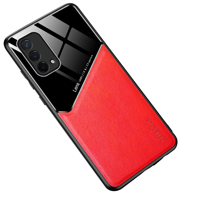 

Realme 7i Case Slim Soft Frame Cover For OPPO Realme XT 5 6 GT C15 C20 V3 V11 V15 X7 Pro Case Leather Magnetic Hard Back Cover
