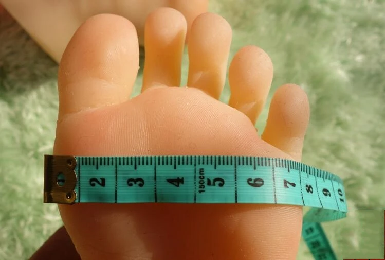 

18*10*9CM real Silicone Photography Silk Stockings Jewelry Model soft Female Foot mannequin Silica gel 2PC/lot C721