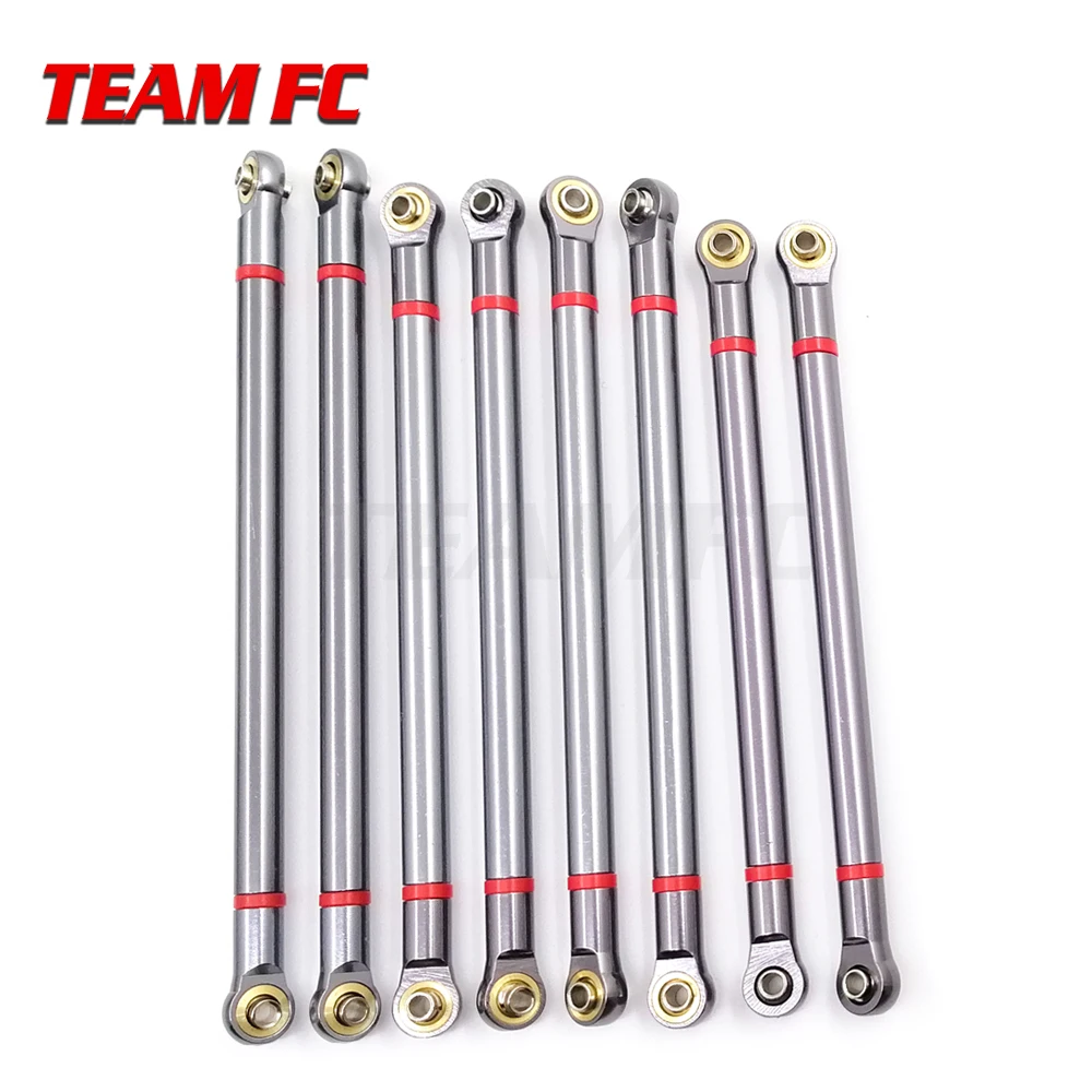 8 шт./лот трос из сплава 313 мм Колесная база костюм для осевого SCX10 1/10 RC Гусеничный