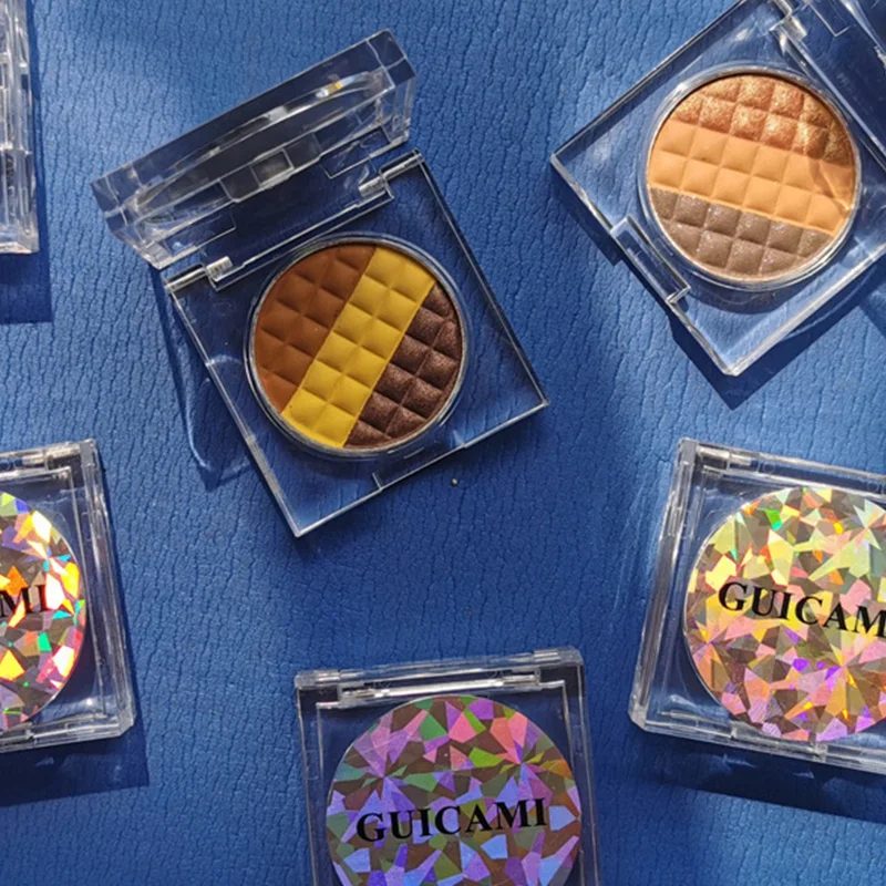 Лучшие 3 цвета соединяющиеся тени для век палитра макияжа матовая блестящая