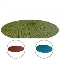 simple nordic skid resistance placemat pvc bowl pad flexible for kitchen