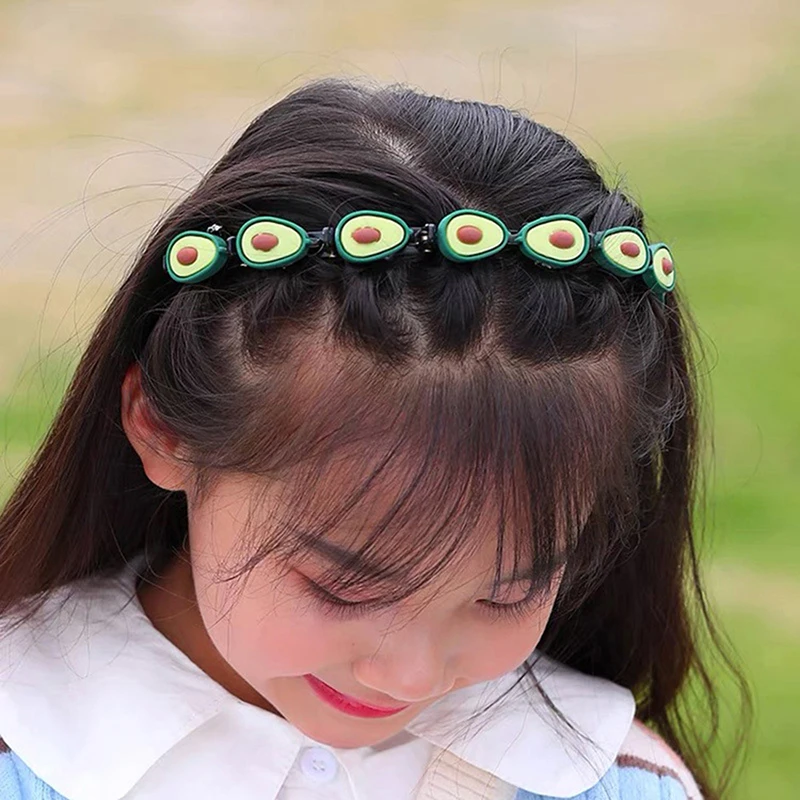 

Summer Baby Girls Cute Acrylic Cartoon Flower Fruit Hairbands Children Lovely Hair Hoop Headbands Kids Hair Accessories Hairpin