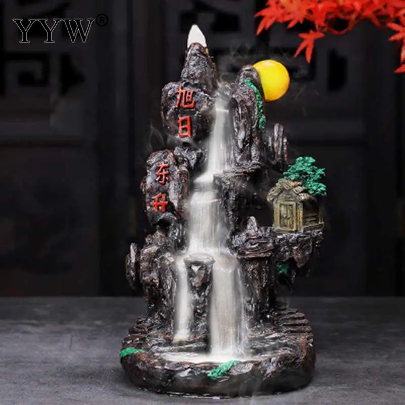 

Креативный обратного потока благовония горелка пейзаж характер фэн шуй украшения керамические Благовония горелка держатель для ладана па...