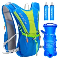 5l trail hydration running backpack ultralight cycling vest pack marathon rucksack bag option 500ml soft flask bottle water ba