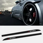 2 шт., автомобильные боковые наклейки для Mitsubishi Ralliart Lancer 9 10 Asx Outlander 3 Pajero