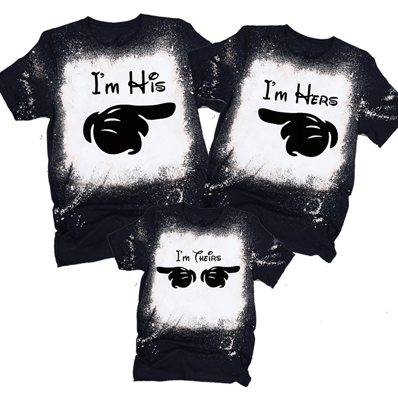 

Сочетающаяся семейная Одежда для взрослых, детей, футболка для мальчиков и девочек, семейный летний топ с забавным принтом и краской для мат...