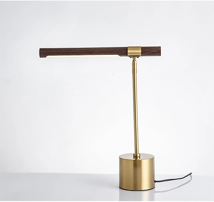 Простой железный дизайнерский креативный Настольный светильник в скандинавском