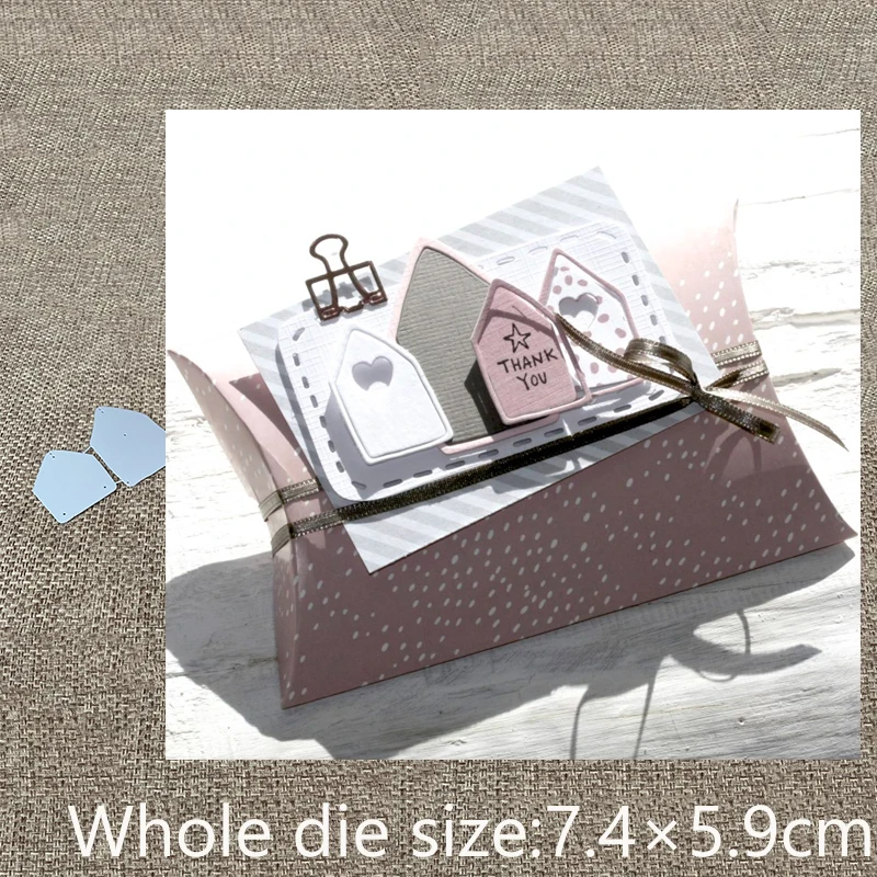 Новый дизайн ремесло металлическая пресс форма высечки 2 шт. украшения дома