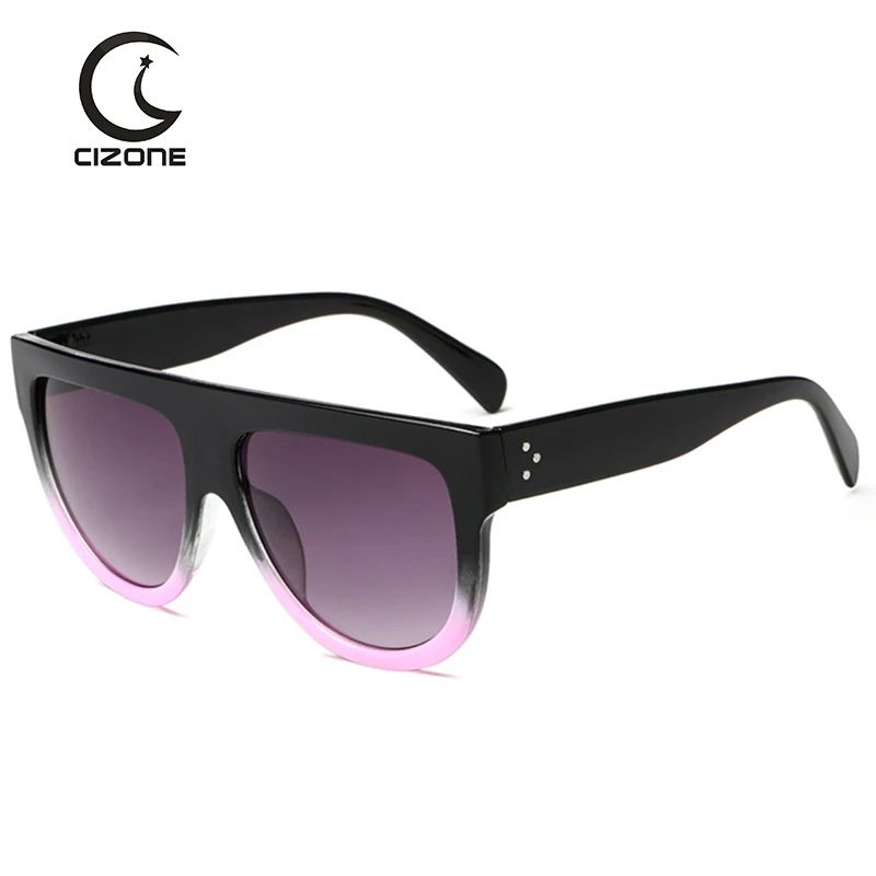 Женские Модные солнцезащитные очки CIZONE Роскошные брендовые дизайнерские ПК