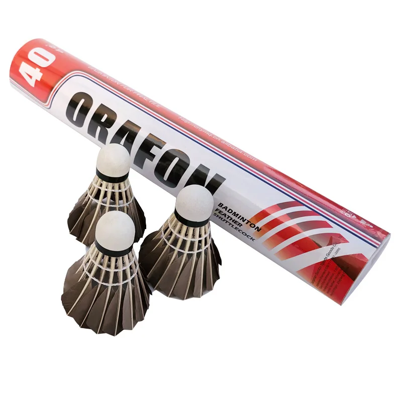 

Badminton Black Goose feather Down Ball Shuttlecock Outdoor Sports Fitness Accessories airshuttle federball