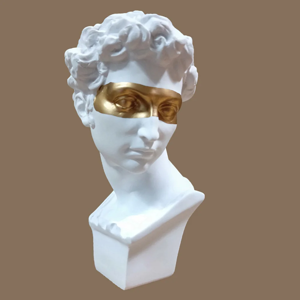 Современная полимерная повязка на глаза статуя Давида в европейском стиле