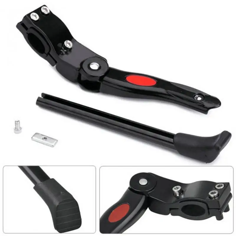 

MTB Road Bike Foot Kick Stand Adjustable Aluminum Alloy Stand Side Kickstand Mountain Bicycle Cycling Parts