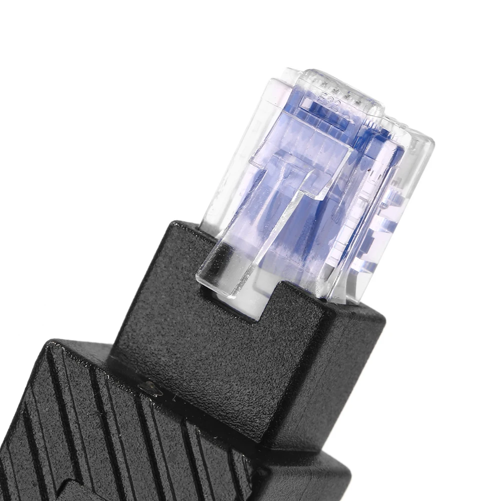 

Extension Adapter Converter Connector RJ45 Male To Female Converter Adapter for Cat5 Cat6 LAN Ethernet Network Cable