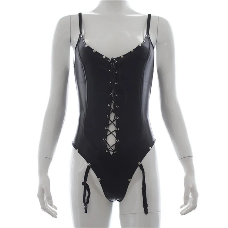 Интимная Одежда для куклы костюм сексуальный бюстгальтер из лакированной кожи с