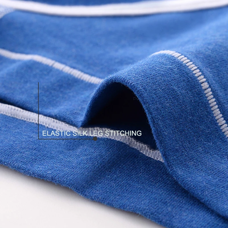 

Young Men's Low Waist Sexy U Convex Small Flat Pants Pure Cotton Students Underpants Candy Color Boxers