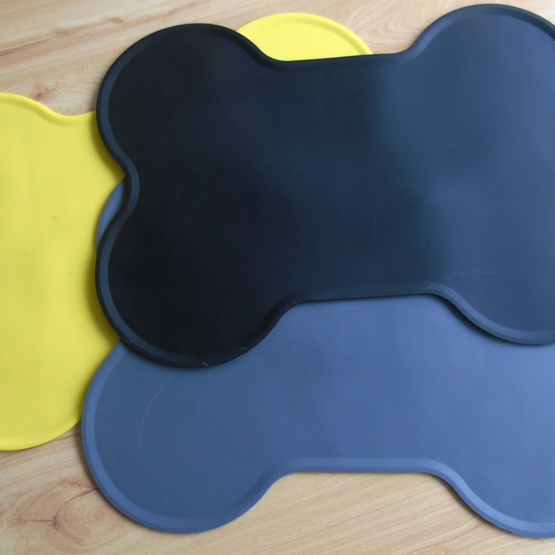 52x38 см Коврик для кормления кошек силиконовая миска корма собак щенков домашних