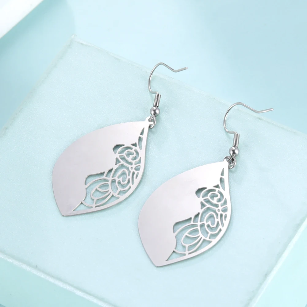 Мужские сережки подвески с лисьим принтом суперъестественное амулет