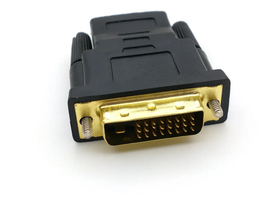 Переходник DVI 24 + 1 на HDMI 50 шт. штекер двусторонний Разъем 1080P для HDTV новинка |