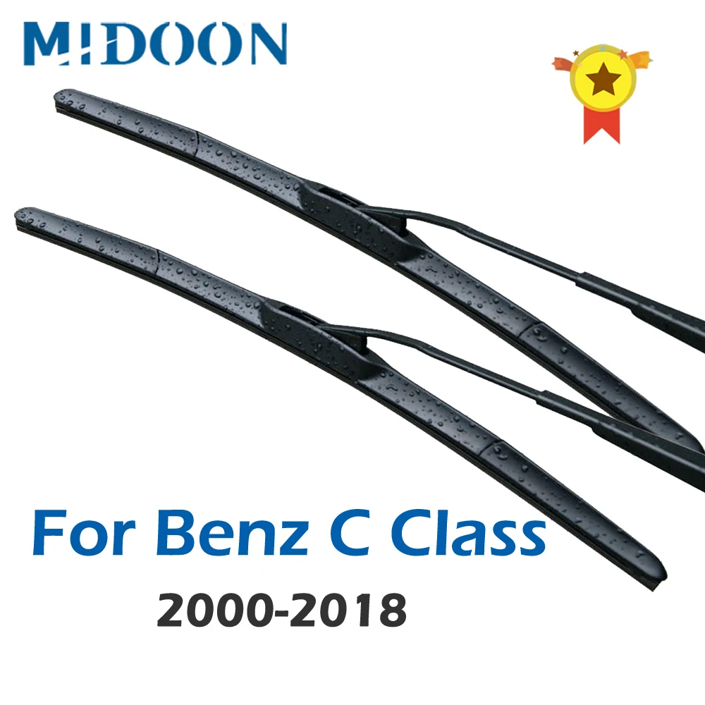 Щетки стеклоочистителя MIDOON для Mercedes Benz C Class W203 W204 W205 C160 C180 C200 C230 C240 C250 C270 C280 C320 C350 C400