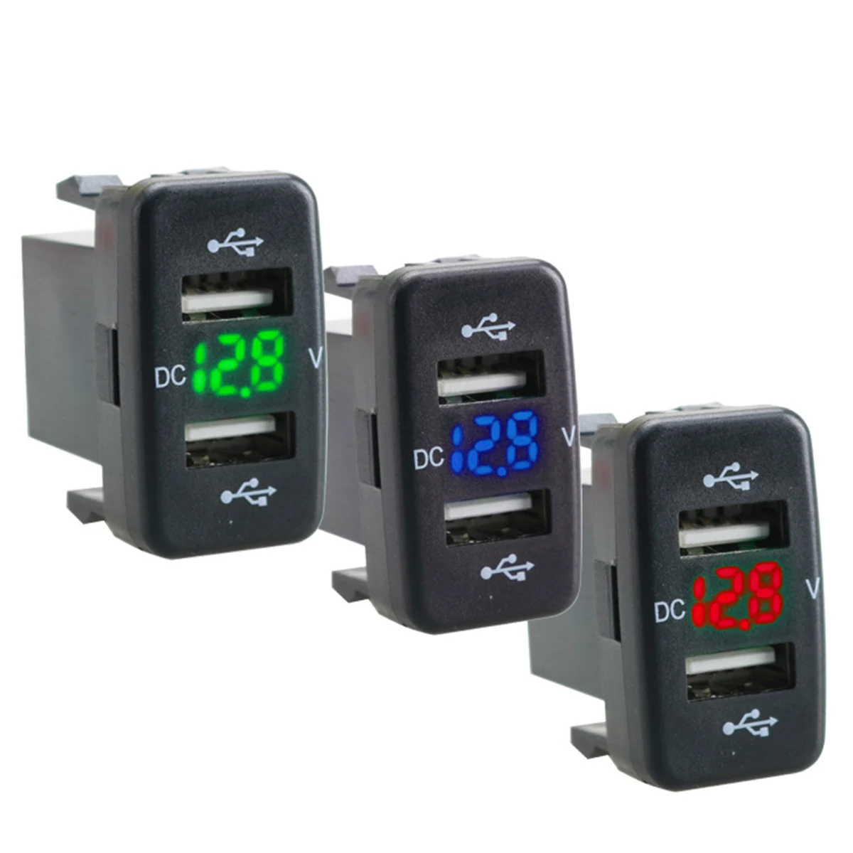 

Car Dual USB Port Socket 12V-24V Car 4.2A Dual USB Port Socket Charger For Mobile Phone Tablet PC GPS Car Audio Car MP3