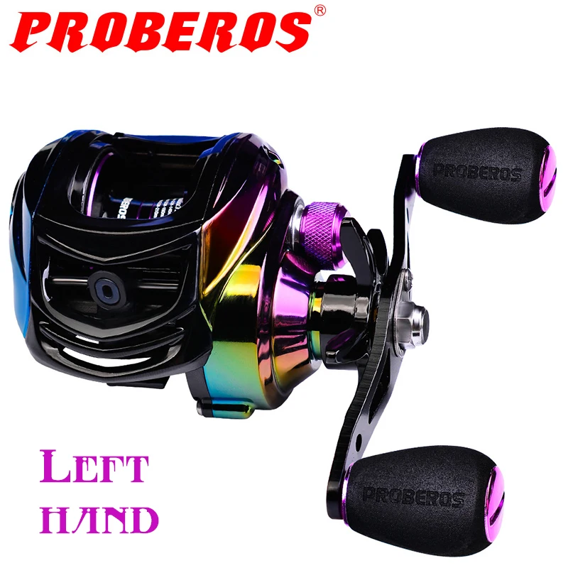 

2020 New Colorful Hot 18+1BB Fishing Reel Carbon Shell Lightweight 213g Max Drag 10KG Baitcasting Reel Casting Reel Reel Fishing