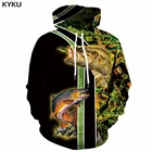 Толстовка мужская с 3D-принтом рыбы, свитшот с капюшоном в стиле хип-хоп, Повседневная пикантная зимняя одежда в стиле унисекс, с карманами, в стиле хип-хоп