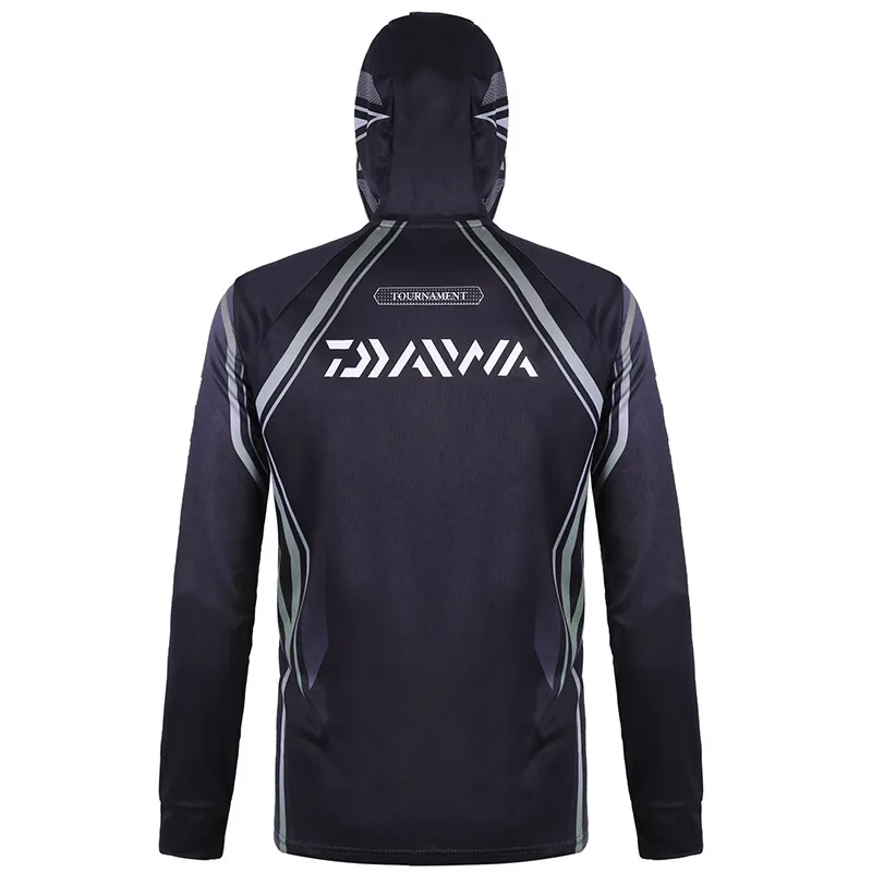 

2021 New Daiwa Hoodies Fishing Clothing Long Sleeve Outdoor Breathable Fishing Anti Uv Quick Dry Hiking Clothes + Trousers