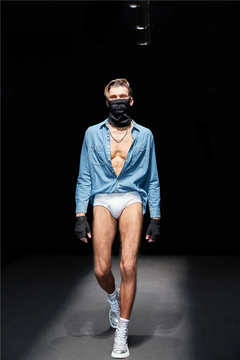 Трусы брифы JOCKMAIL мужские хлопковые дышащие трусы слипы пикантное нижнее белье