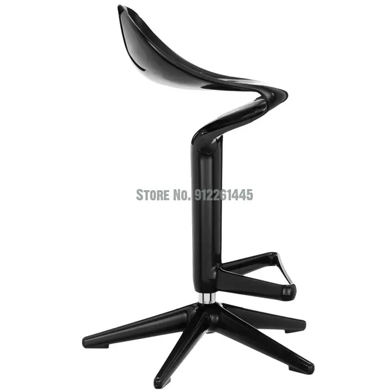 Скандинавский барный стул ложка креативный вращающийся простой для переднего