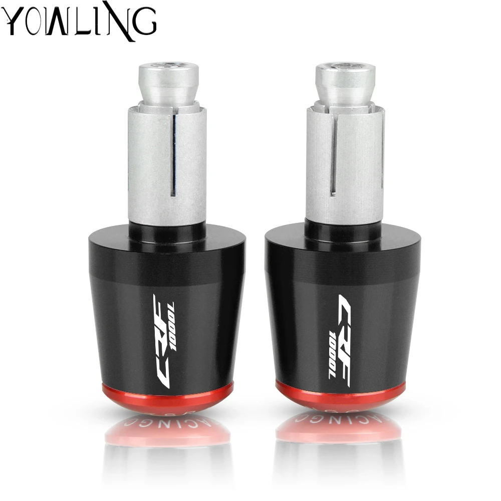 

FOR Honda CRF1000L CRF 1000L Africa Twin 2015 2016 2017 2018 Motorcycle Grip End Plug Slider Handlebar Ends Handle Bar Cap Cover