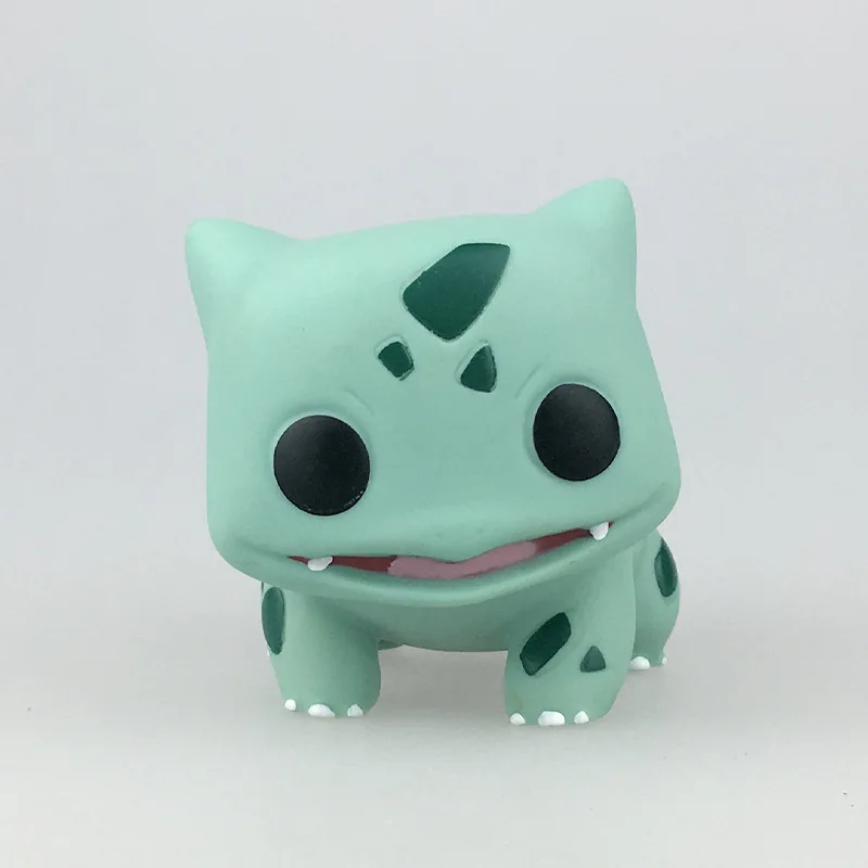 

OHMETOY For Funko Pop Bulbasaur Action Toy Figures Boxed Christmas Gift Birthday Collections 10cm No Defects