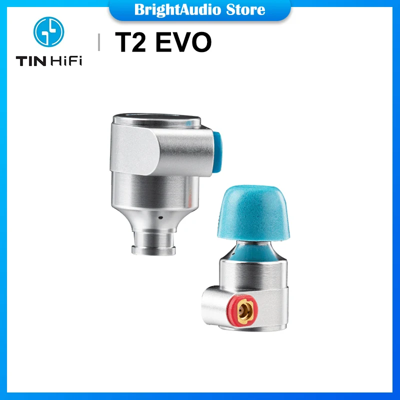 

Наушники-вкладыши TINHIFI T2 EVO с динамическим драйвером, IEM Hi-Fi аудиогарнитура со съемным кабелем MMCX, металлические наушники