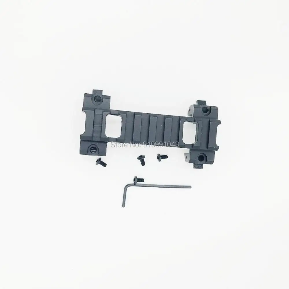

Aluminum 20mm Picatinny Weaver Scope Rail Mount Base Claw for MP5 G3 Series Airsoft Gun Hunting Mount with Wrench