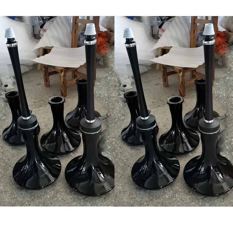 

*Russian hookah 1pipe shisha single hose huka black shisha 60cm black hookah customizable chicha for bar