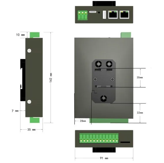 BACnet Gateway BAC2004-A9 Large Building Controller | Лампы и освещение