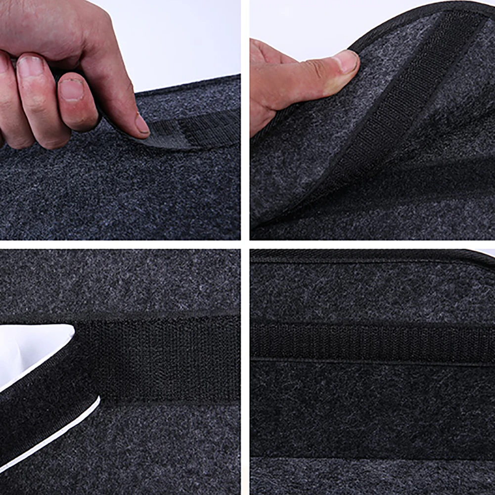 Портативный прочный авто Войлок Ткань Складная сумка для хранения Органайзер