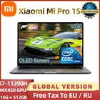 Ноутбук Xiaomi Enhanced Edition Pro 15, Intel Core телефон, процессор MX450, 16 ГБ, 512 ГБ, OLED, супер-визуальный экран, ПК Mi