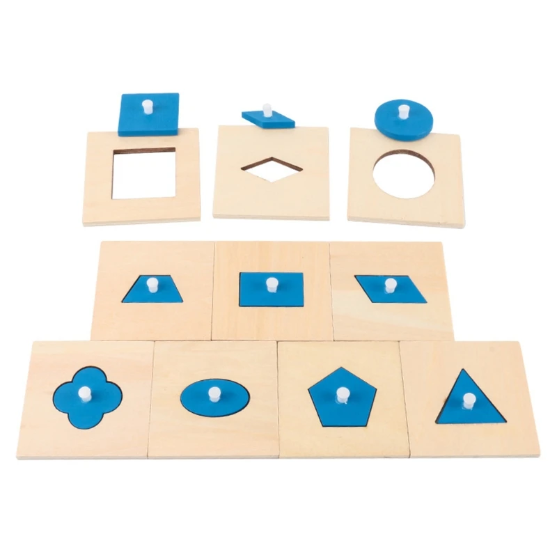 

Деревянные Геометрические вставки, игрушки, семейная версия, Детская познавательная игрушка, раннее развитие детей, Дошкольное обучение дл...