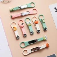 creative cartoon japanese american style animals flat mouth baby nail clippers fruit models single nail manicure knife gifts