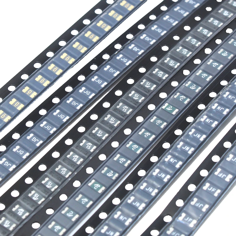 1206 0.05A 0.1A 0.12A 0.16A 0.2A 0.25A 0.5A 0.75A 1.1A 2A 3A 3.5A 4A SMD сбрасываемый предохранитель PPTC