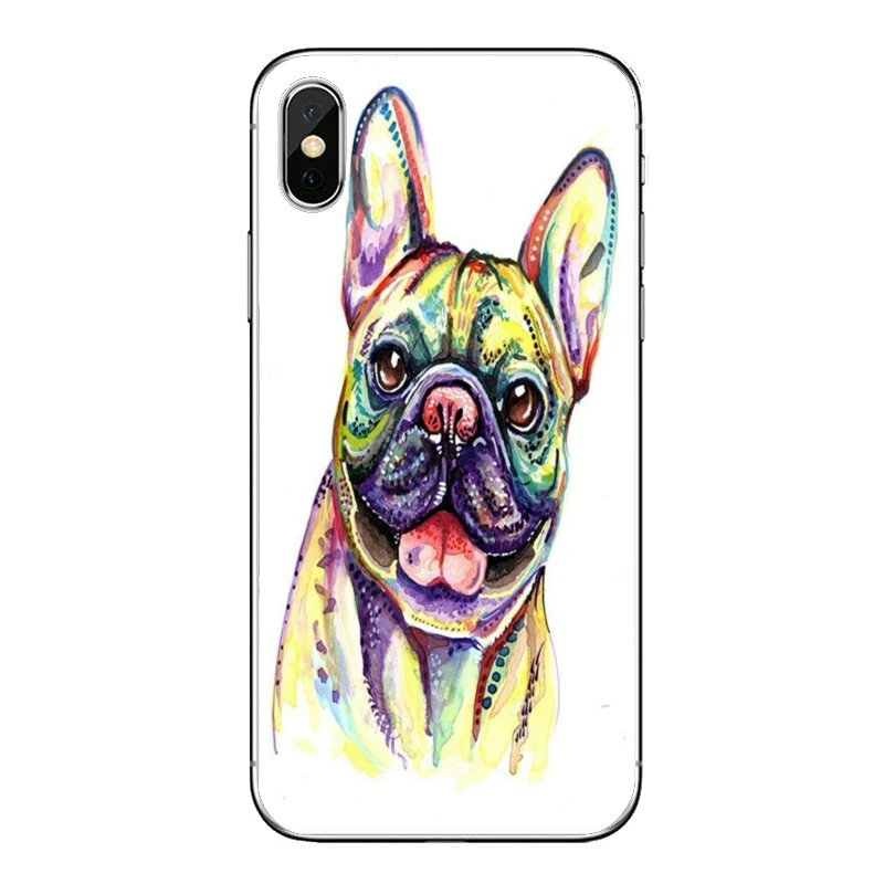 Мягкий чехол с рисунком для Xiaomi Redmi 9T 9C 9A 7 7A K20 6 6A S2 Note 9S 9 8 8T 5A Pro французский бульдог