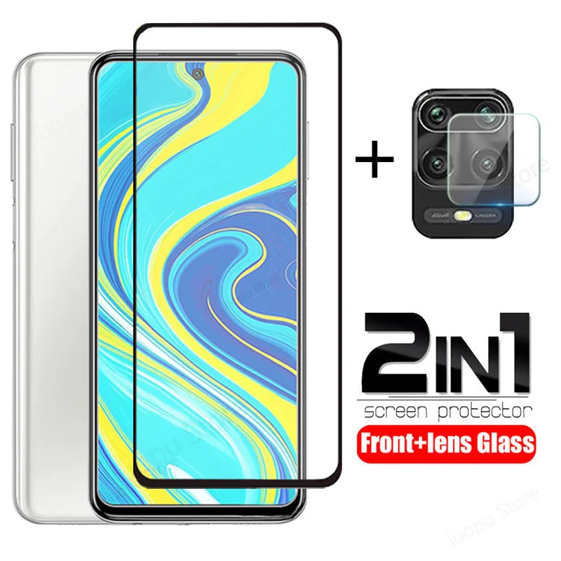 Закаленное стекло для redmi 9 9a 9c note pro max 9s 9t защитная пленка экрана объектив камеры