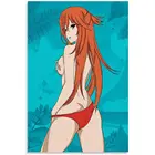 Аниме Манга постер Ecchi Hentai плакат декоративной живописи холст стены искусство гостиной постеры спальня живопись