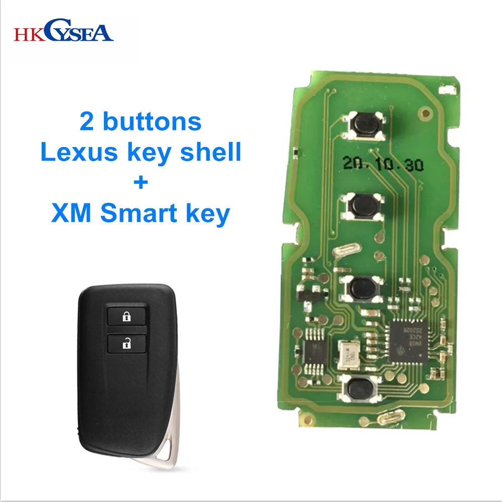 Xhorse VVDI XM Универсальный 2/3/4 кнопочный автомобильный безключевой умный