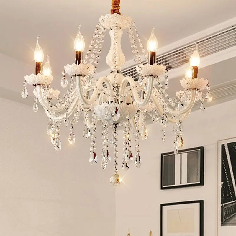 Потолочная люстра светодиодная с кристаллами|lustres de cristal|luminaire lustreled crystal chandeliers |