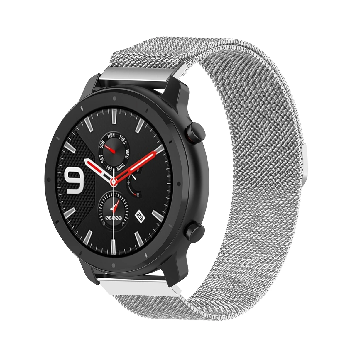 Для Amazfit GTR 42 мм металлический ремешок Магнитный из нержавеющей стали высококачественный сменный Браслет для Amazfit GTR ремешок 42 мм