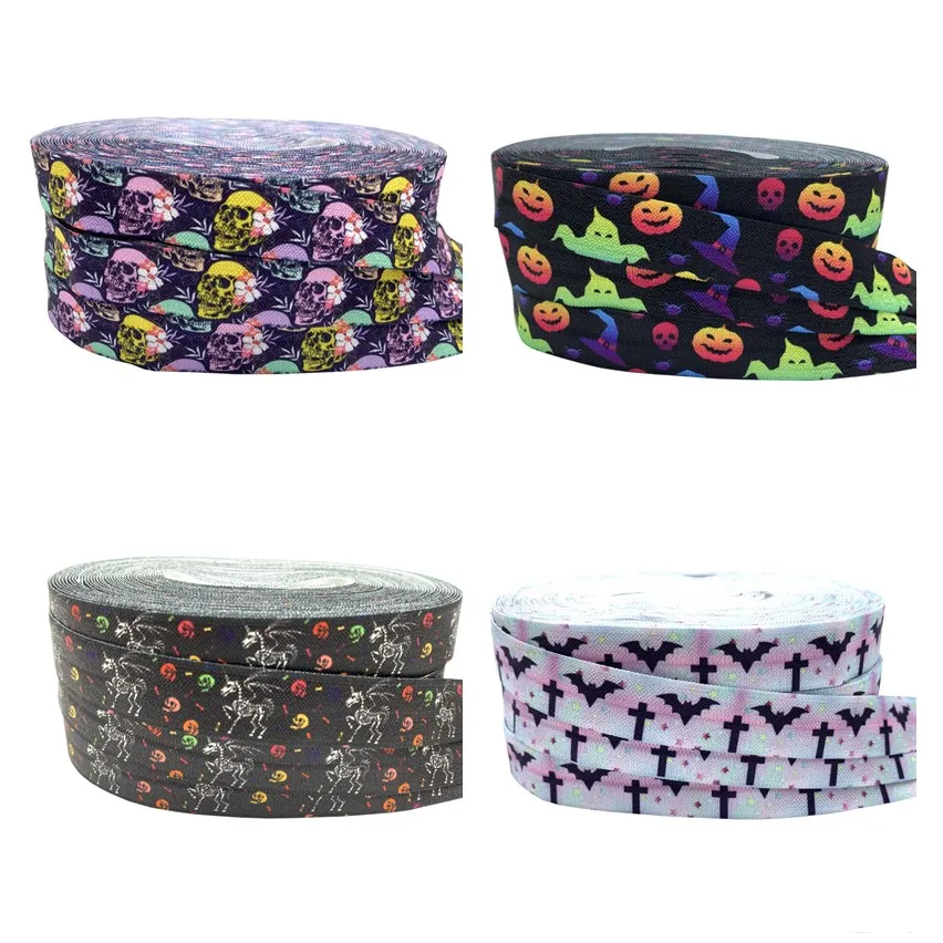 Костюмы на Хэллоуин с принтом голову эластичная повязка для головы лента