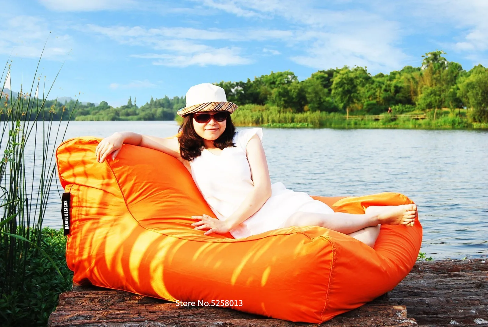 Очень Большой Плавающий матрац, гигантский бассейн боковые beanbag стул на воде, уличная мебель диван-черный