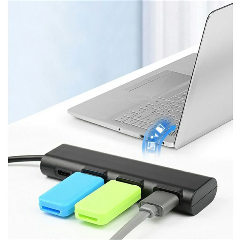 

Micro USB OTG 4 Port Hub Power Charging Adapter Cable For Smartphone Tablet